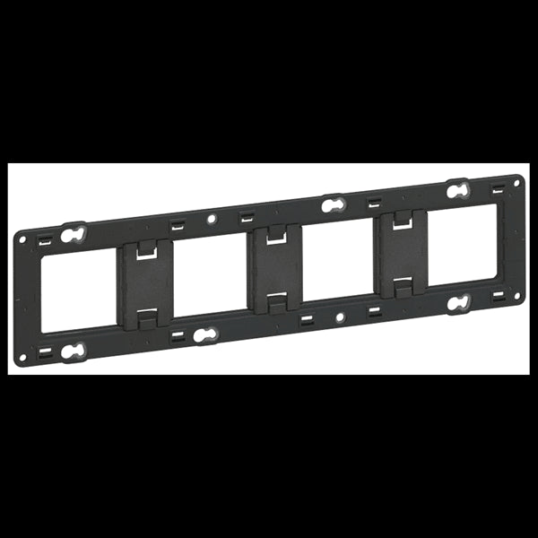 Support pour fixation à vis Batibox 4 postes 10 modules 080254