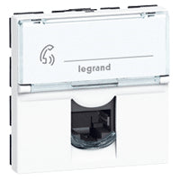 Prise RJ45 mosaic CAT5 2modules LEGRAND 076555