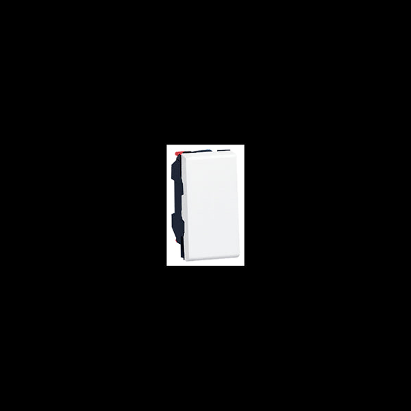 Poussoir programme Mosaic 1 module 250V 6A Blanc LEGRAND 077030L