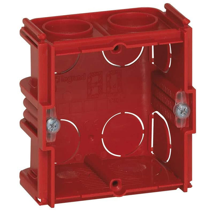 Boîte d'encastrement monoposte Batibox maçonnerie profondeur 40 mm 080141