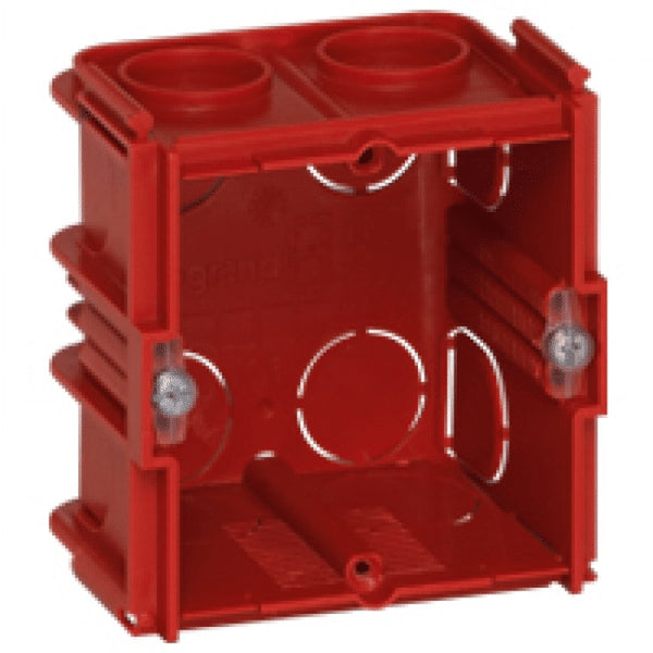 Boîte d'encastrement monoposte Batibox maçonnerie profondeur 50 mm Legrand 080151