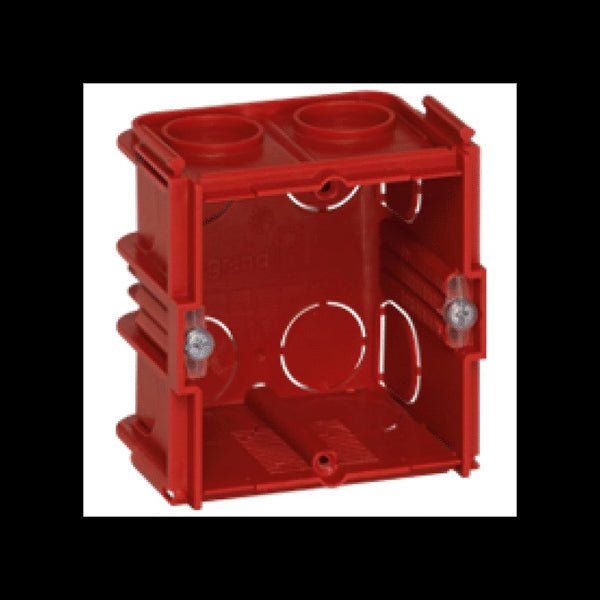 Boîte d'encastrement monoposte Batibox maçonnerie profondeur 60 mm Legrand 080161