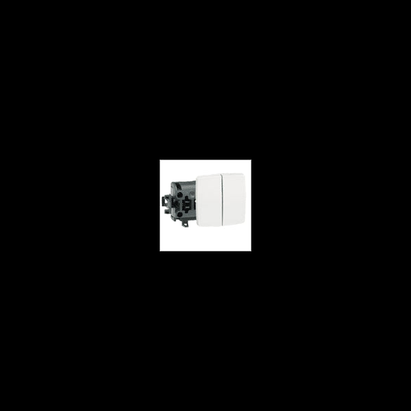 Interrupteur double va-et-vient 10A 250V LEGRAND 086120L