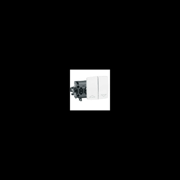 Interrupteur pour volets roulants appareillage saillie composable Blanc LEGRAND 086113