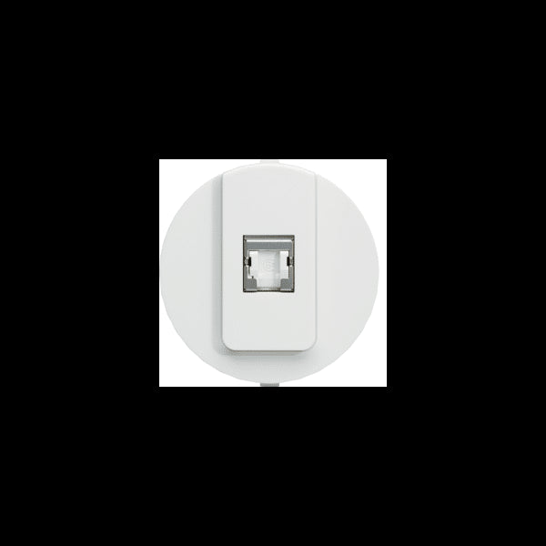 Ateha prise RJ45 catégorie 6a associable Hager WJA228B