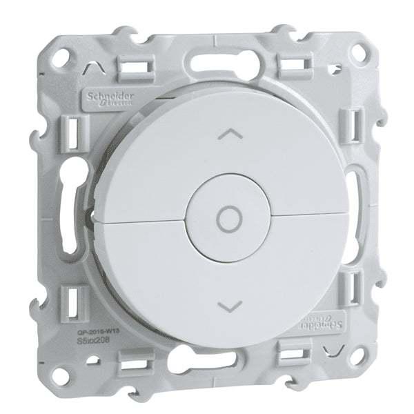 Schneider Odace interrupteur volets roulants blanc - S520208