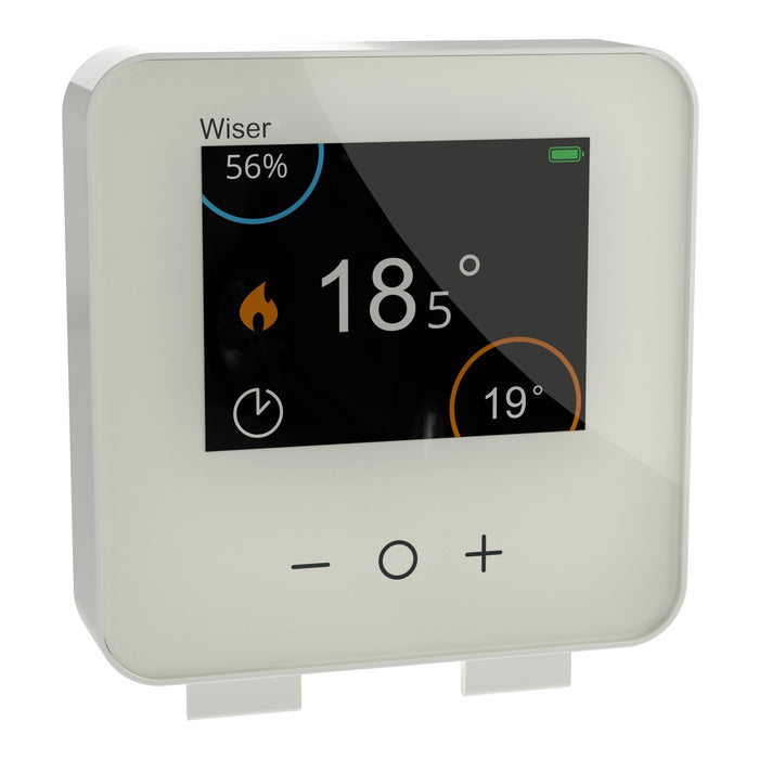 Wiser - Thermostat connecté sans fil radio Zigbee - Schneider CCTFR6400