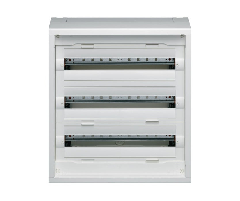 HAGER Coffret divisionnaire saillie sans porte VEGA D 3R Hauteur 600mm 72M FD32DN