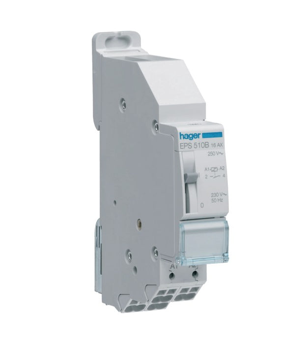 HAGER Télérupteur 1F 230V Sans vis EPS510B