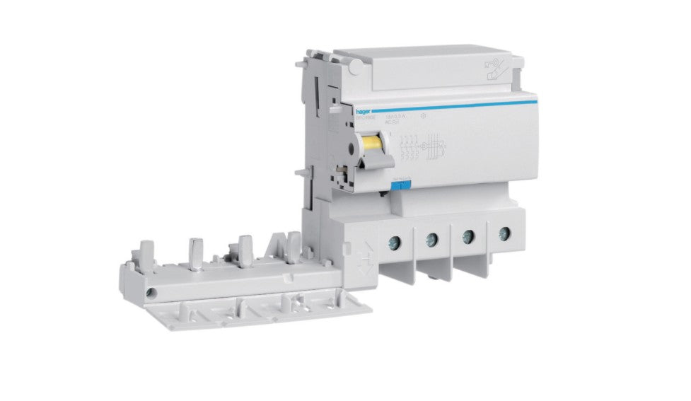 Bloc différentiel 4P 125A 300mA type AC HAGER BFC480E