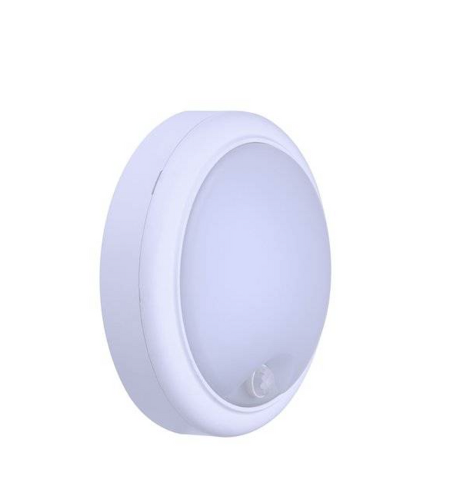 Hublot LED rond 15W Mazda avec détection - IP54 840 1300lm - Philips 338071