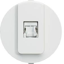 Ateha prise informatique RJ45 catégorie 6 FTP associable Hager WJA223B