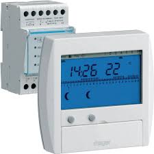 HAGER Gestionnaire d'énergie "confort" 2 zones 49111