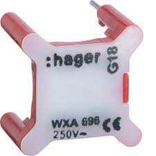 Voyant pour interrupteur gallery 230V rouge Hager WXA691