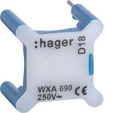 Voyant pour interrupteur gallery 230V bleu Hager WXA690