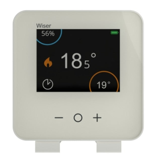 Wiser - Thermostat connecté sans fil radio Zigbee - Schneider CCTFR6400