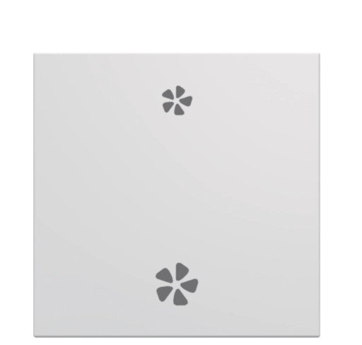 Enjoliveur VMC gallery 2 modules pure Hager WXD003B