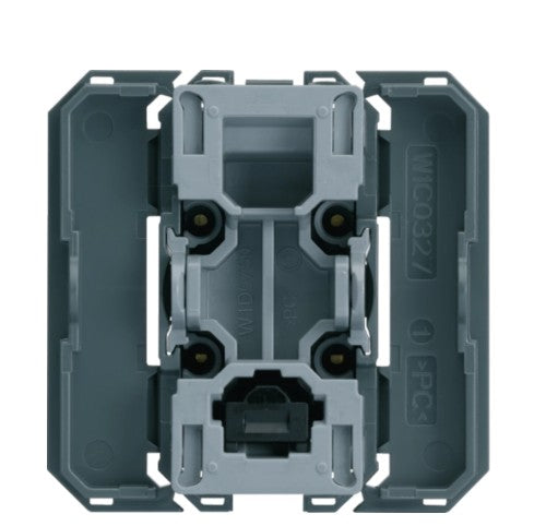 Hager - Interrupteur bouton poussoir gallery 1 ou 2 modules WXF023
