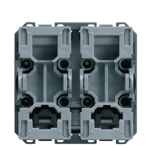 Bouton-poussoir pour volet roulant gallery 2 modules Hager WXF301
