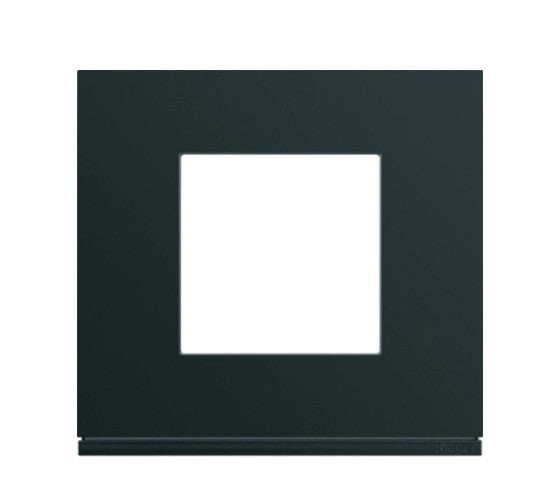 Plaque gallery plastique peint 1 poste night Hager WXP0202