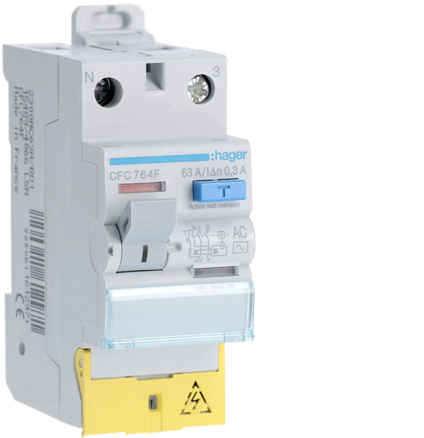 Interrupteur différentiel Hager