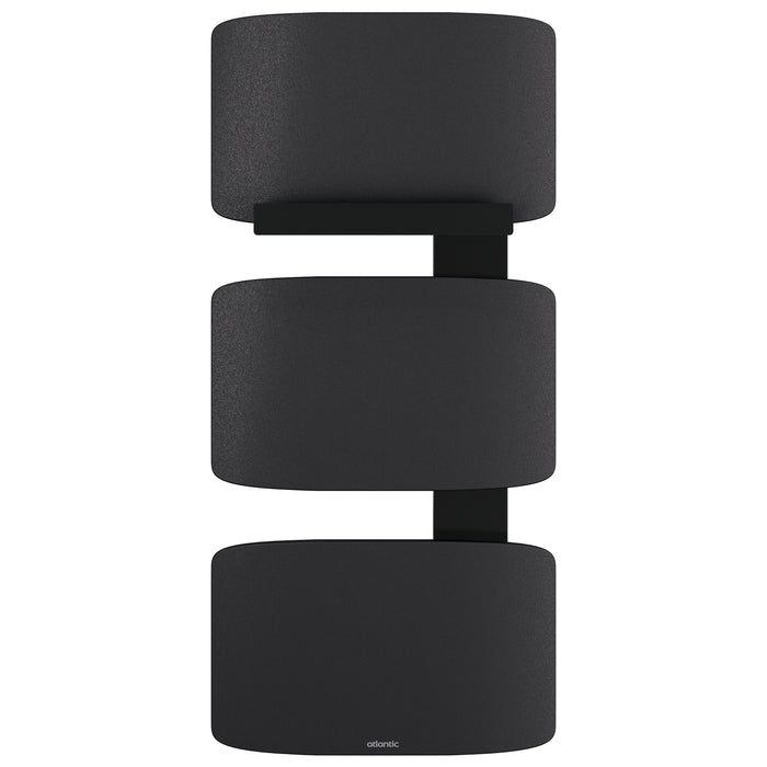 Sèche serviettes Amarilis - mât gauche connecté - Atlantic