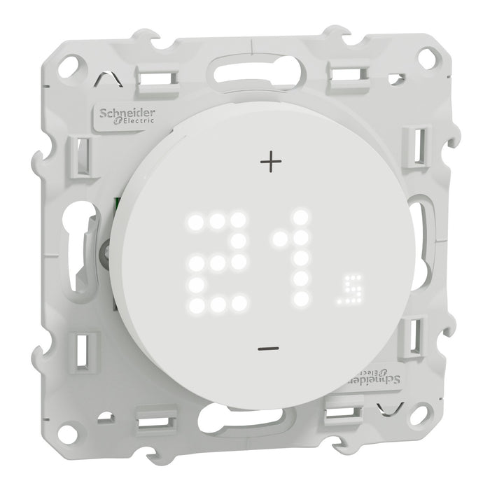 Thermostat connecté filaire Wiser Odace - génération 2 - Schneider S520619