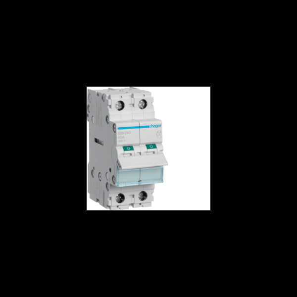 Interrupteur 2X40A HAGER SBN240