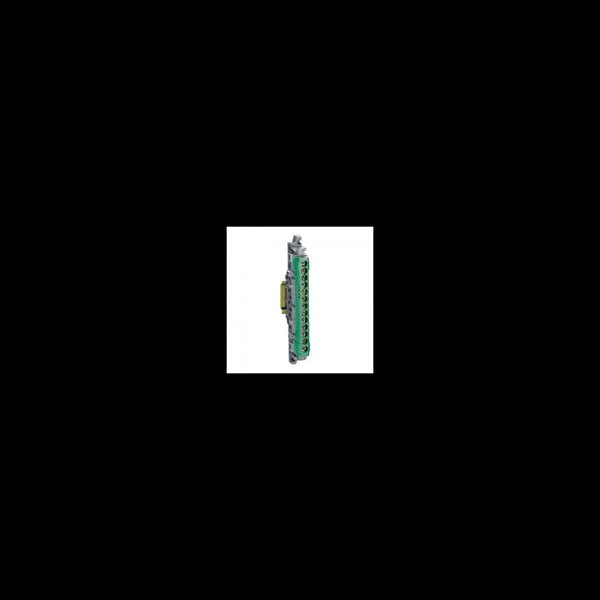 Bornier de répartition IP 2X terre 1 connexion 6 à 25 mm² 113 mm 004834
