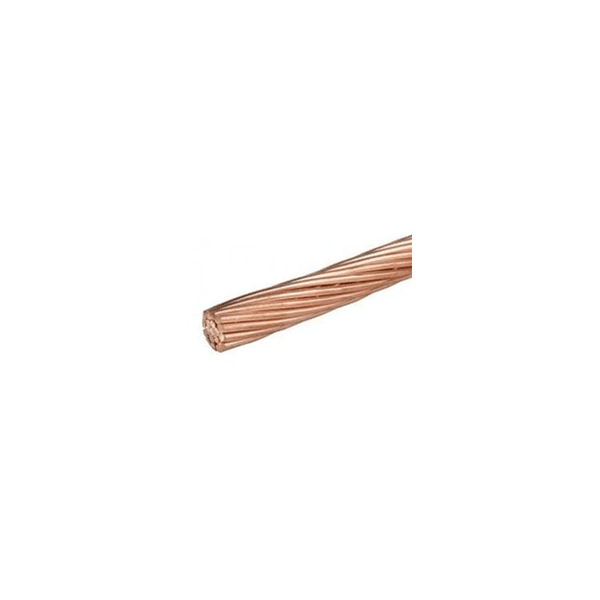 Tresse cuivre nu 25mm² pour mise à la terre - Prix au mètre