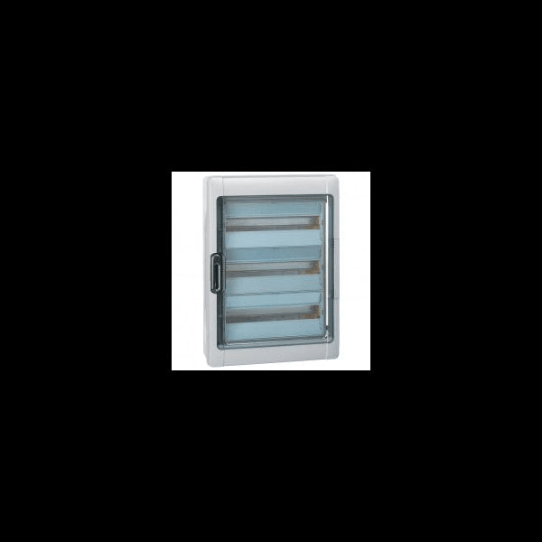 Coffret Plexo 3x12 modules étanche IP 65/IK 09 Gris 001926