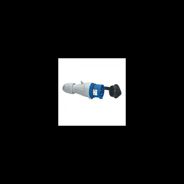 Fiche mobile droite P17 16A 2P+T 250V IP44 Legrand 555124