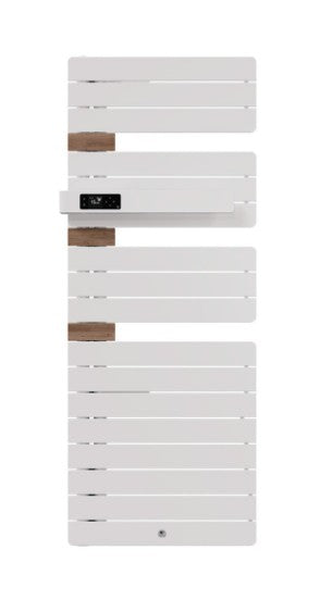Sèche serviettes Allure 4 classique largeur standard - mât à gauche connecté - Thermor
