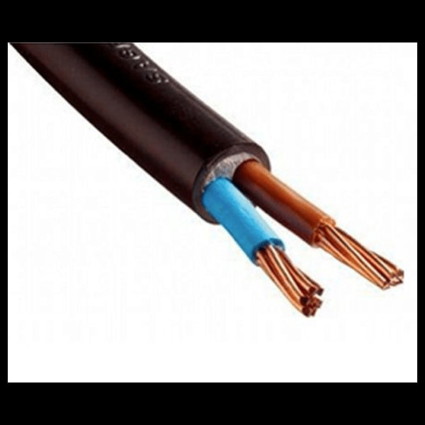 Câble électrique rigide cuivre à la coupe 2x35 mm2 R02V2x35