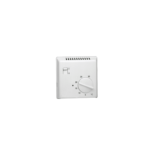 Hager Thermostat Électronique Simple 25513 – Contrôle Précis Chauffage Et Climatisation 230V Avec Fil Pilote