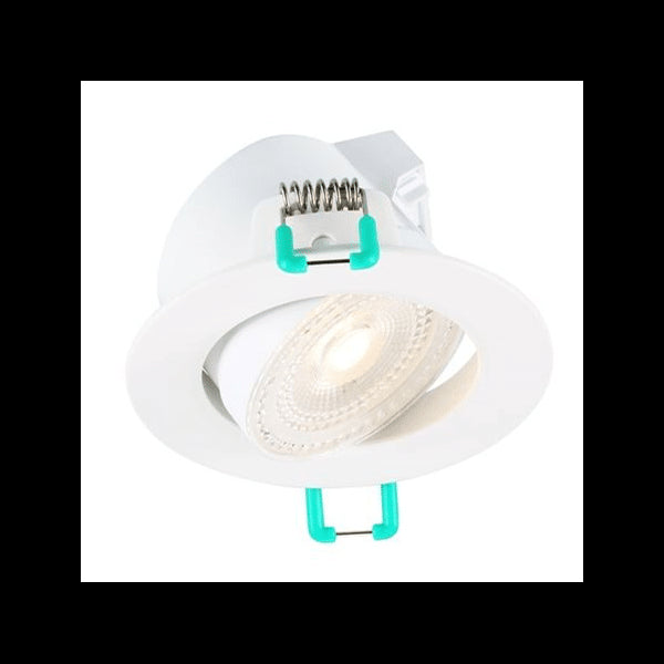 Spot encastré LED 5W 420lm 830 IP44 Blanc Sylvania 0005370