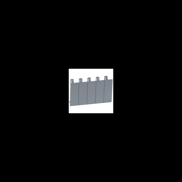 Obturateur 5 modules gris foncé 001961