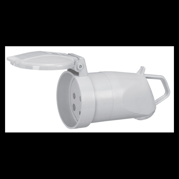 Prolongateur plexo  3P+N+T - 20A IP44 - poignée avec sortie latérale - LEGRAND 055667