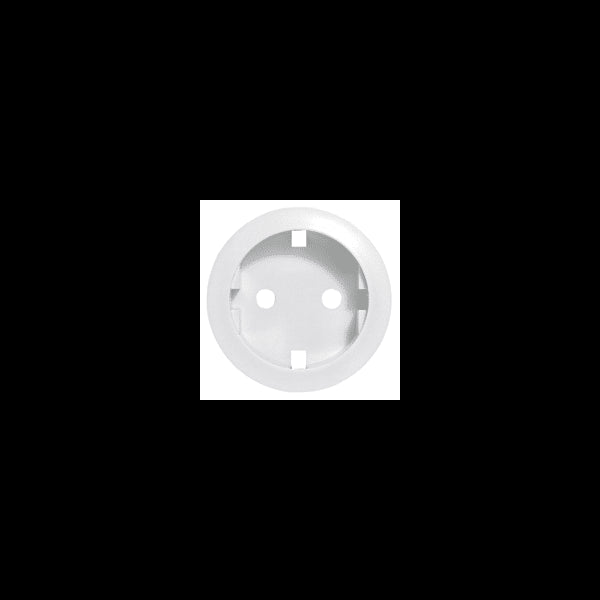 Enjoliveur blanc prise 2P+T SCHUKO LEGRAND 068131