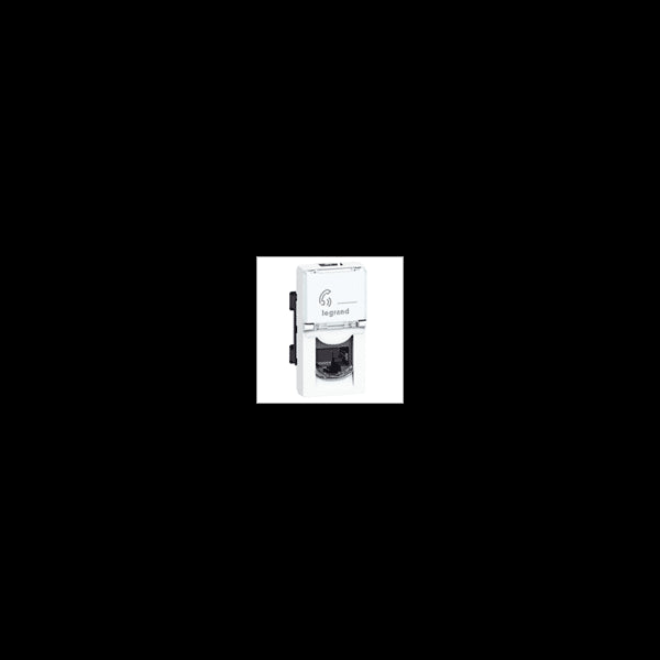 Prise RJ45 Mosaic Catégorie 6 FTP 1 module Blanc LCS² LEGRAND 076562