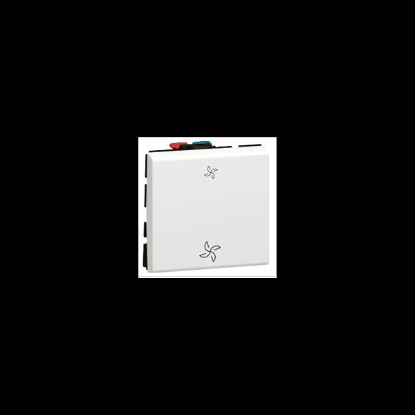 Va et vient programme Mosaic pour commande directe de VMC 250V 10AX 2 modules LEGRAND 077027L