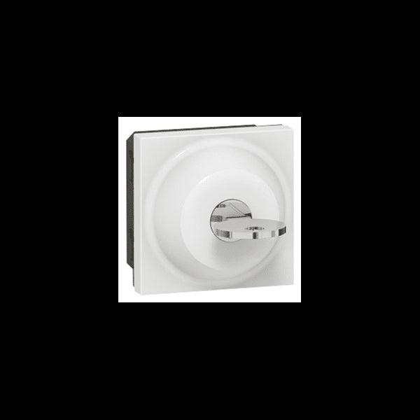 Interrupteur a clé mosaic 2modules 6A LEGRAND 077072