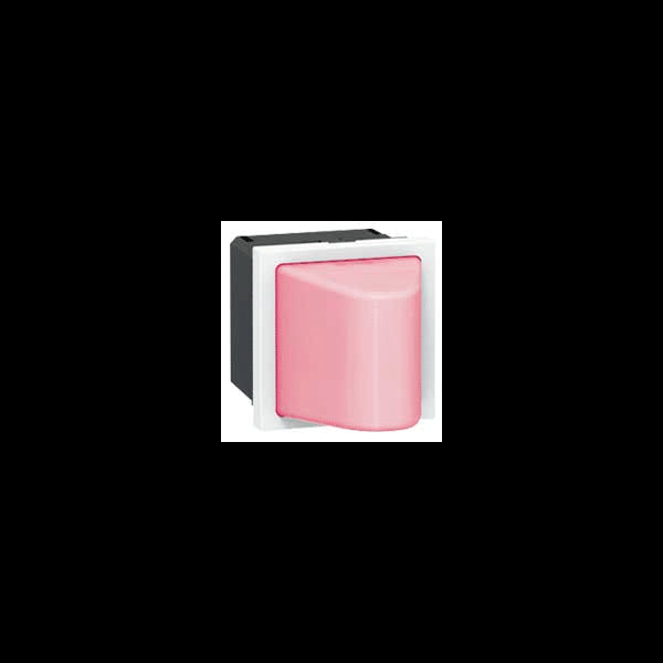 Hublot rouge Mosaic 230 V 2 modules LEGRAND 078570