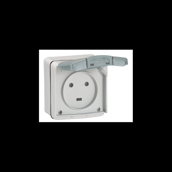 Socle plexo étanche 2P+T 20A IP55 LEGRAND 091655