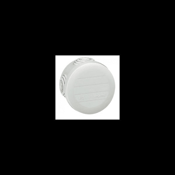 Boîte ronde étanche plexo gris diamètre 60 mm LEGRAND 092001