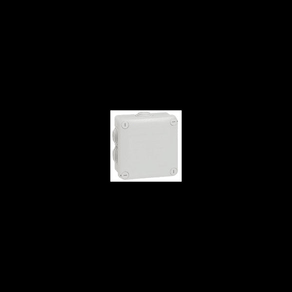 Boîte carrée étanche plexo gris 105x105x55 mm LEGRAND 092022
