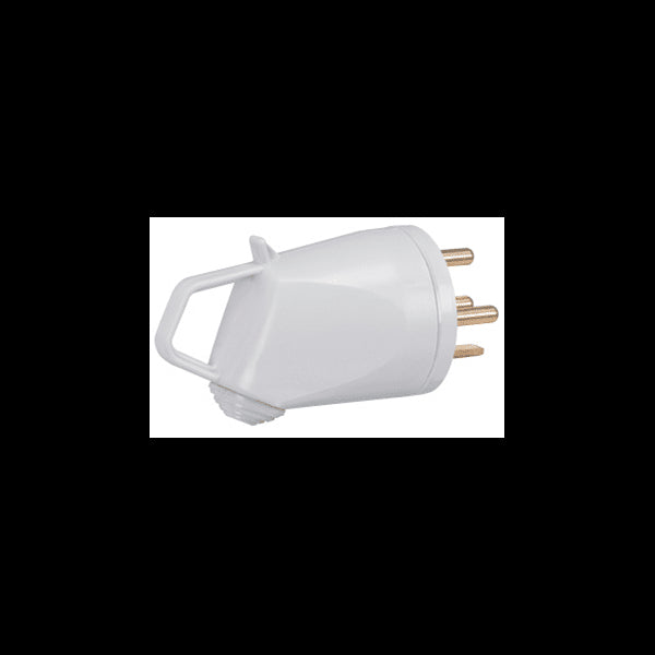 Fiche plexo 3P+N+T 20A IP44 - poignée avec sortie latérale - LEGRAND 055637