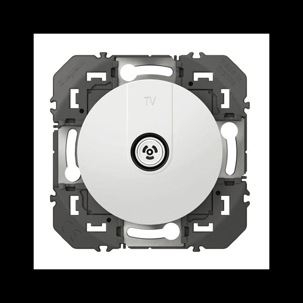 Legrand Dooxie prise TV étoile blindée finition blanc 600351