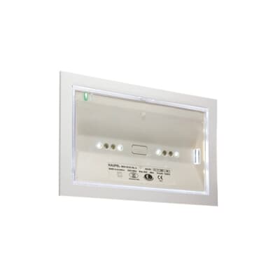 Platine d'encastrement pose murale ou plafonnier pour BAES Kaufel 660005