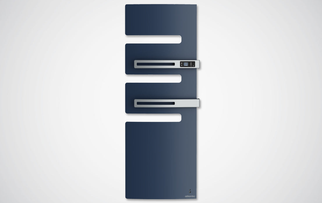 Sèche serviette électrique connecté Serenis Premium 1750W - mât à droite - Atlantic